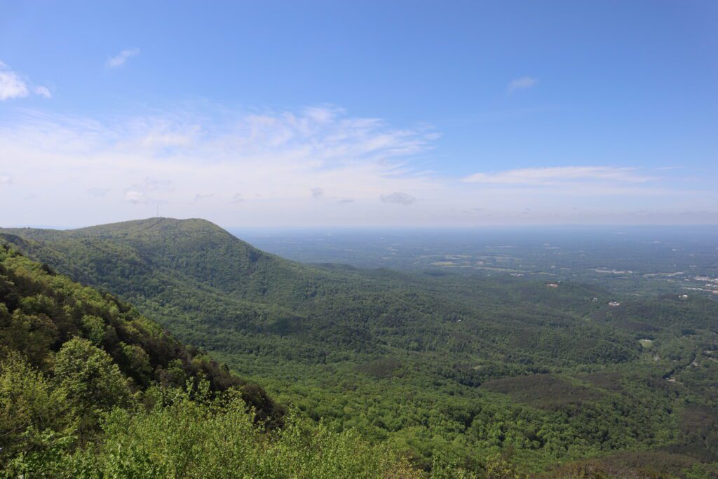 view from west overlook