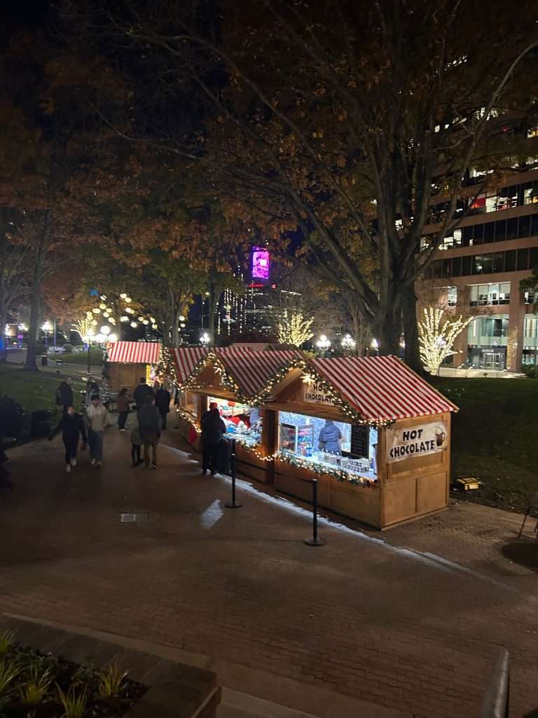 Atlanta Christmas market cobb galleria 