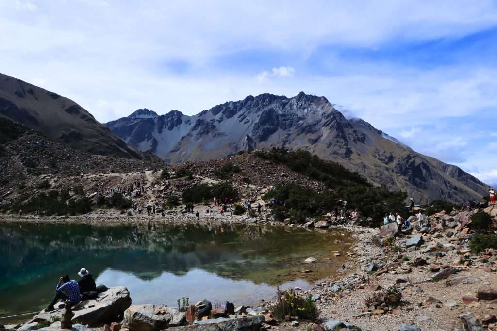 hiking to Humantay Lake