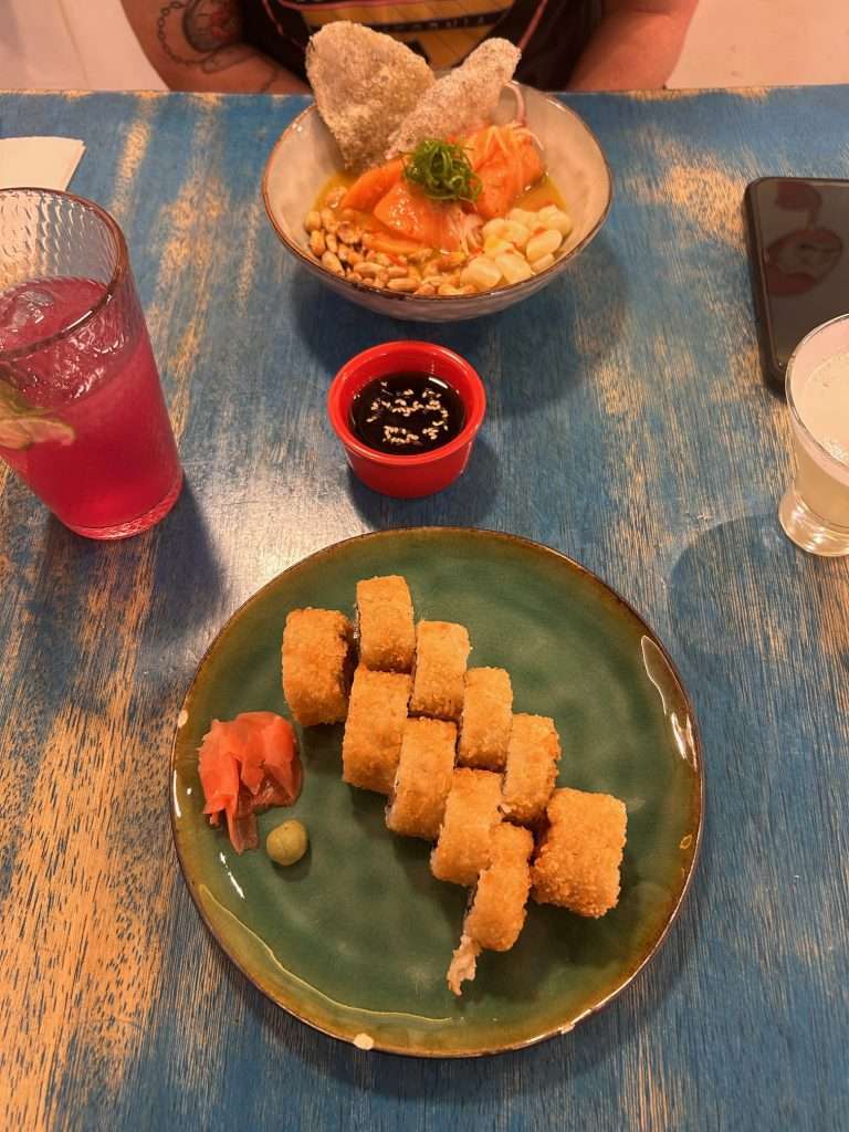 Sushi in cusco 