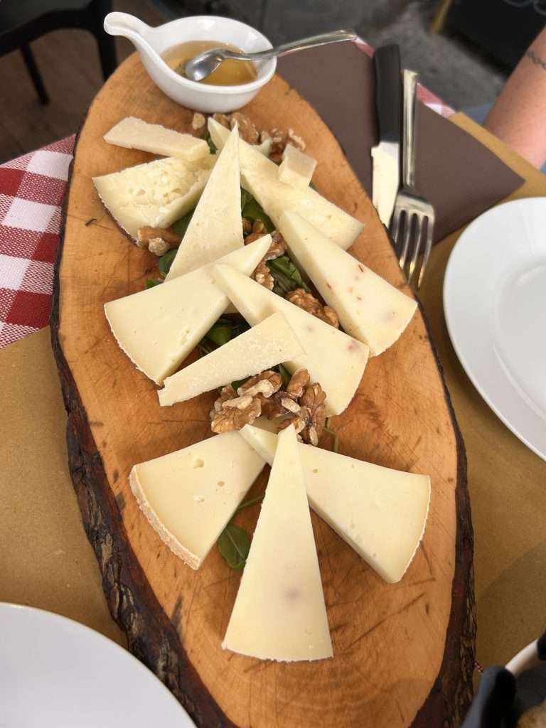 Florence cheese board