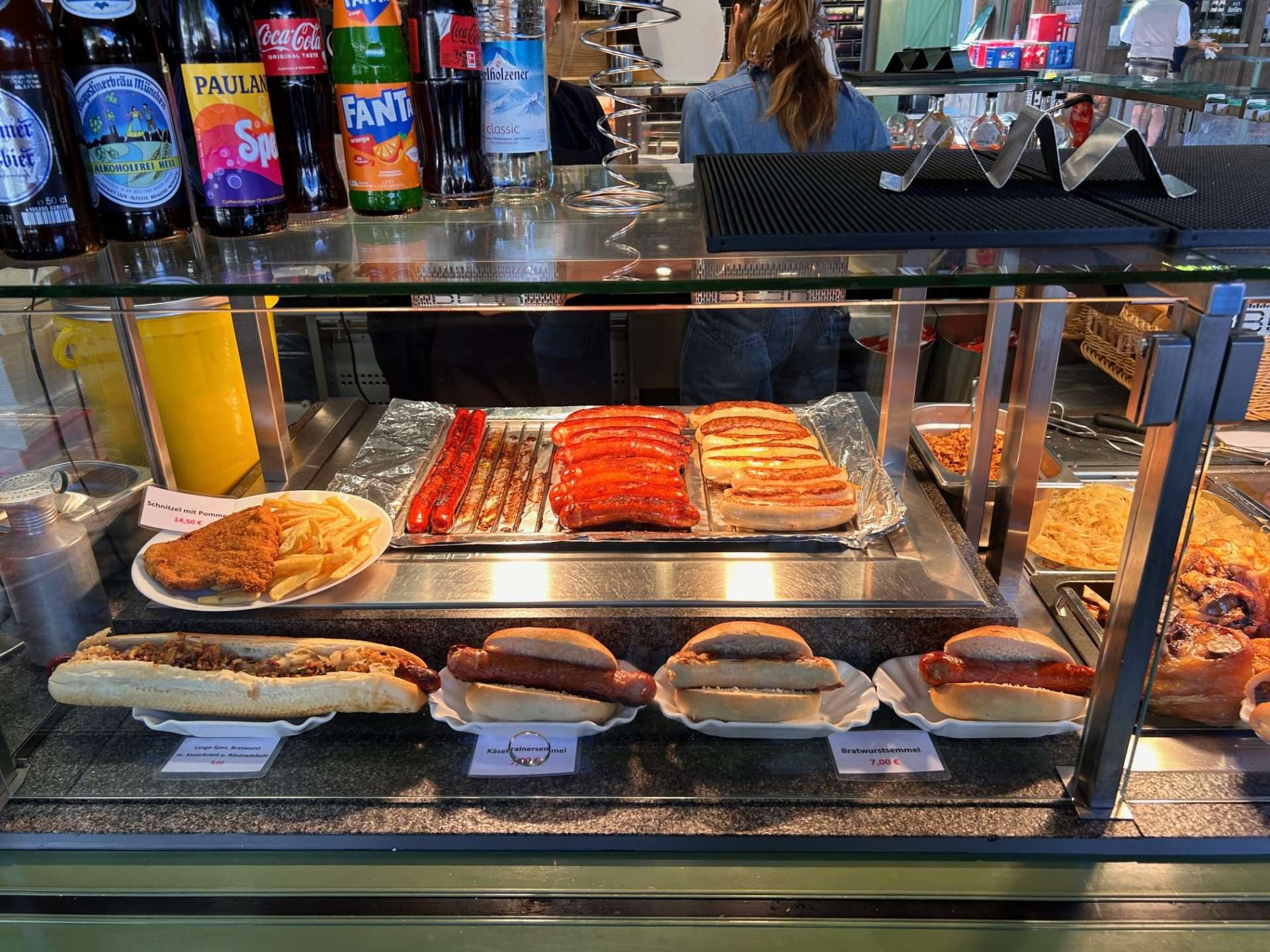 food in munich's market

